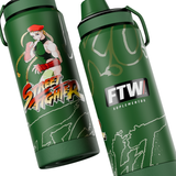 Garrafa Térmica de Água Street Fighter FTW Suplementos Item Colecionável