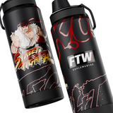 GARRAFA STREET FIGHT PRETA RYU - FTW Suplementos