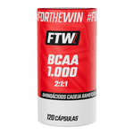 BCAA 1.000 2:1:1 120 Cápsulas - FTW