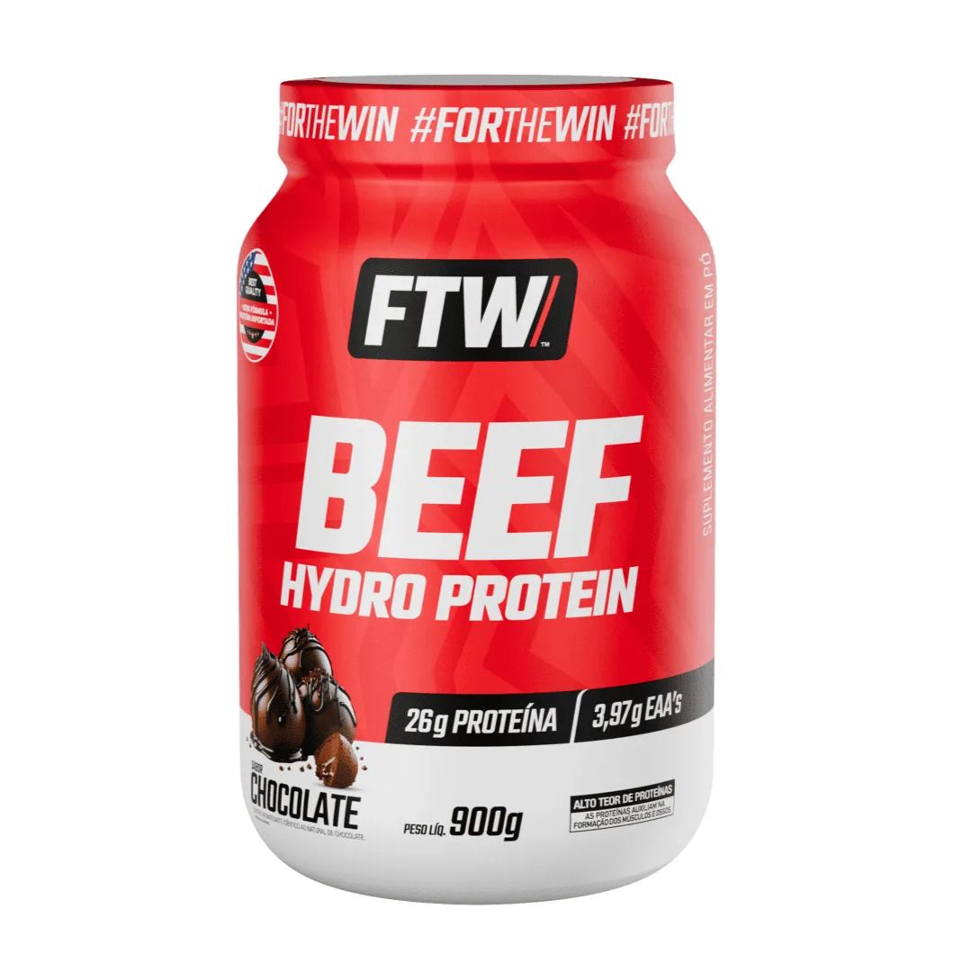 Beef Hydro Protein Chocolate Zero Lactose 900g - FTW