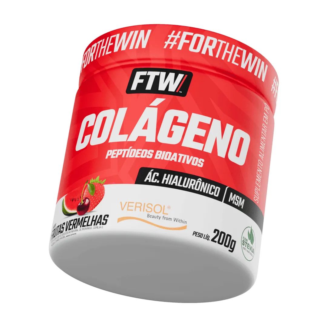Colágeno Hidrolisado Verisol® Frutas Vermelhas 200g - FTW