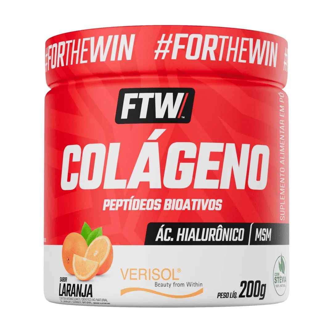 Colágeno Hidrolisado Verisol® Laranja 200g - FTW