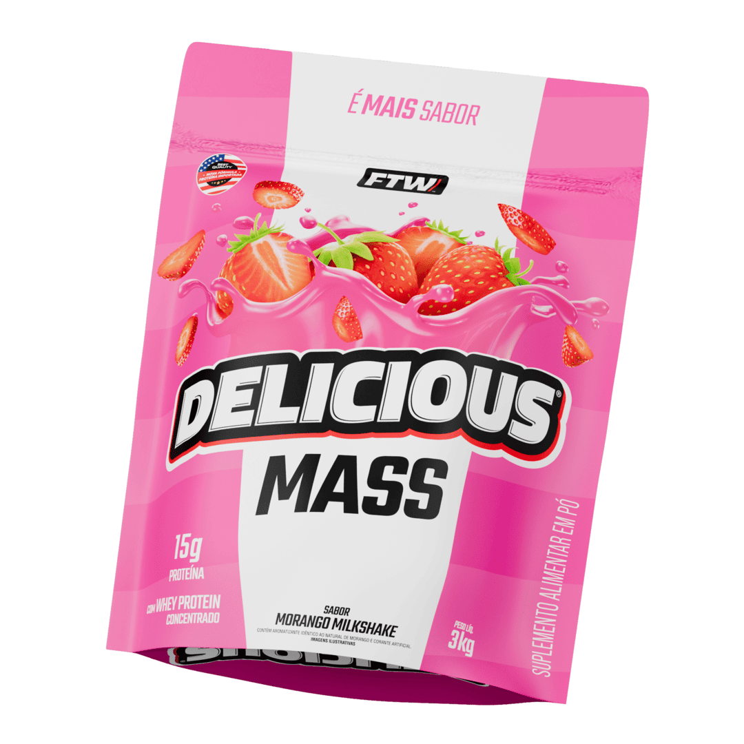 Hipercalórico Delicious MASS 3 Kg - FTW
