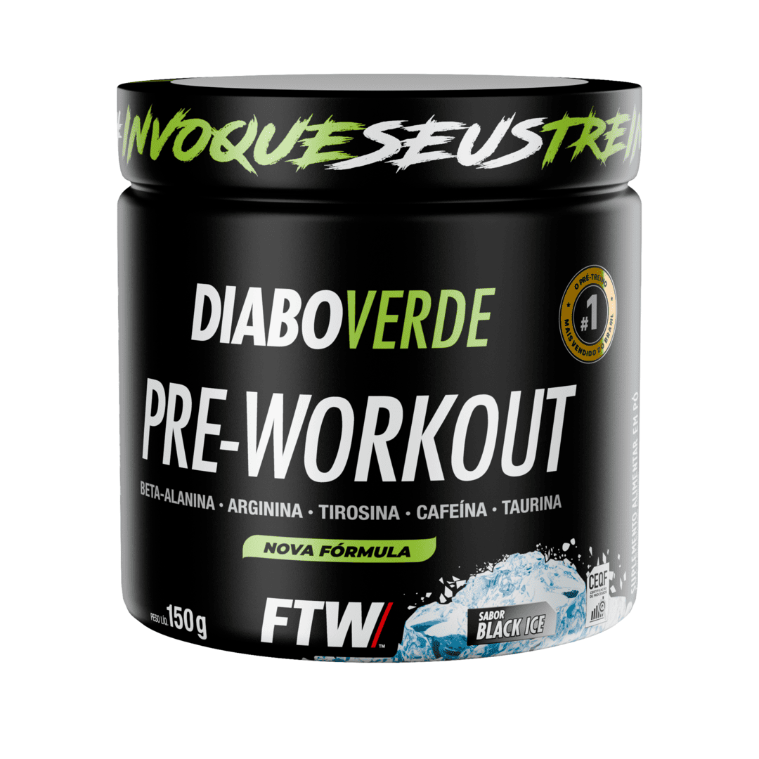 Pré-Treino Diabo Verde 150g Black Ice