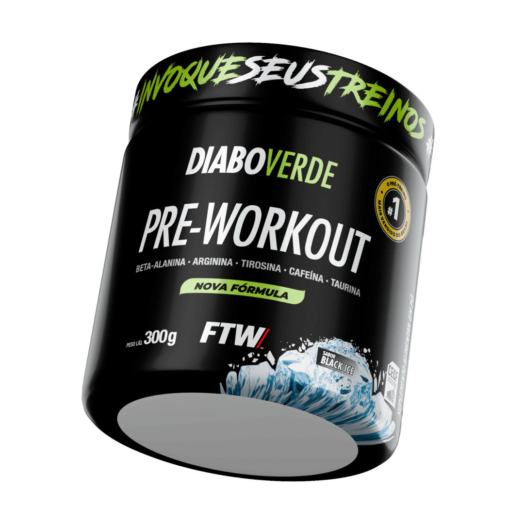 Pré-Treino Diabo Verde 300g Black Ice