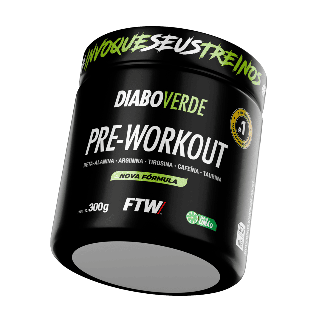Pré-Treino Diabo Verde 300g Limão