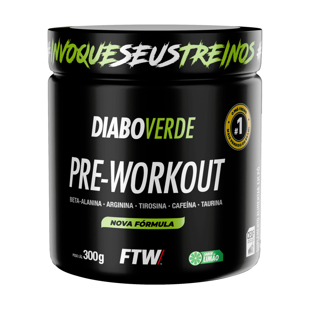 Pré-Treino Diabo Verde 300g Limão