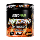 Pré-Treino Diabo Verde INFERNO Tangerina Fire 300g - FTW 