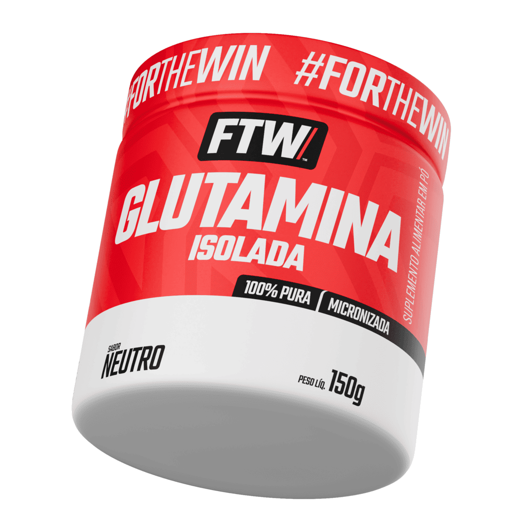 Glutamina Micronizada Isolada 100% Pura 150g