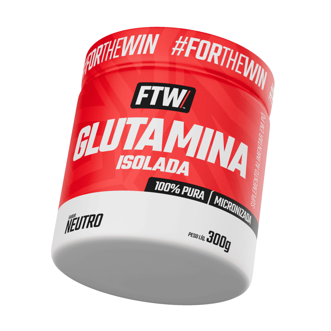 Glutamina Micronizada Isolada 100% Pura 300g