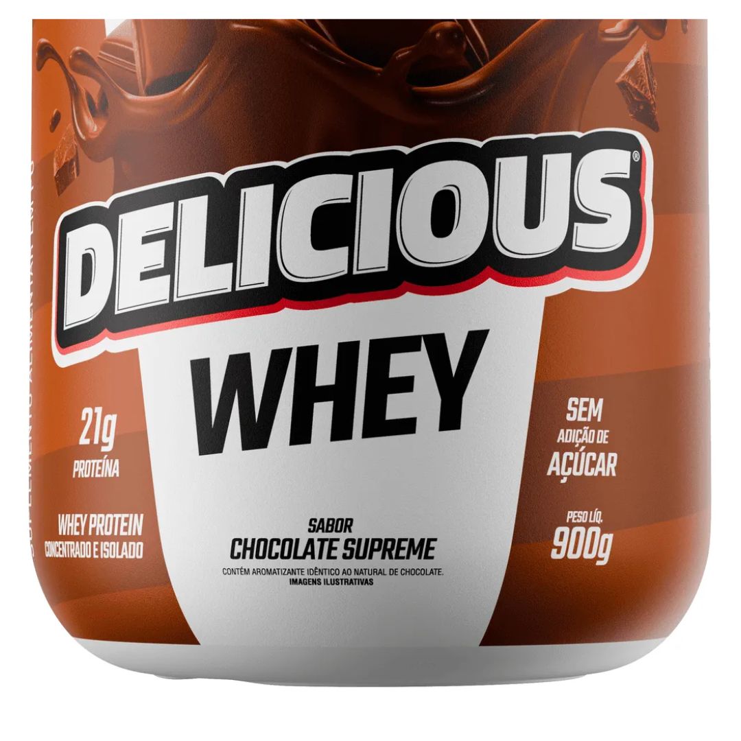 Whey Protein Delicious Chocolate Supreme 900g - FTW