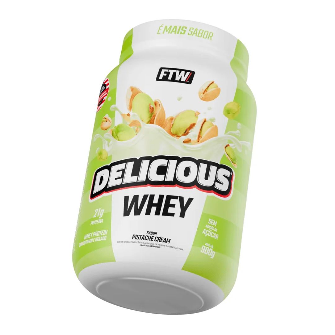 Whey Protein Delicious Pistache Cream 900g - FTW