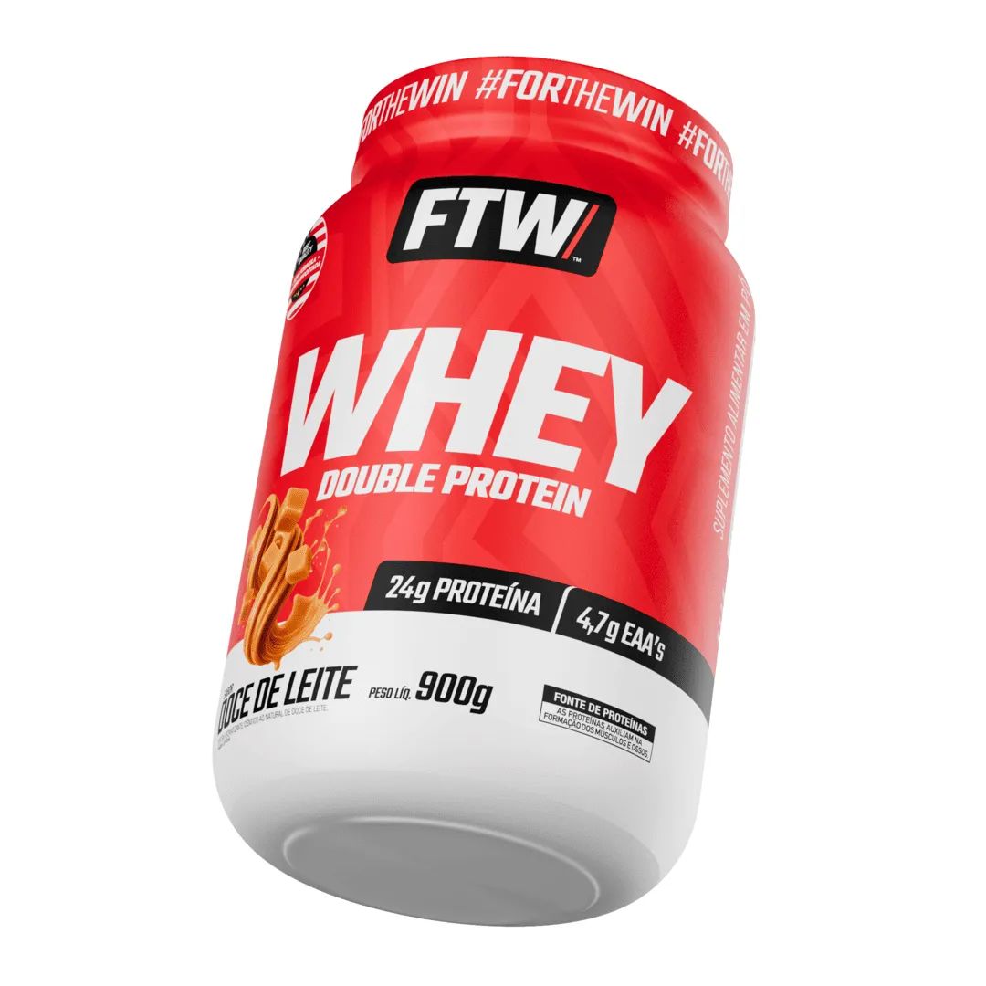 Whey Protein Double Doce de Leite 900g - FTW